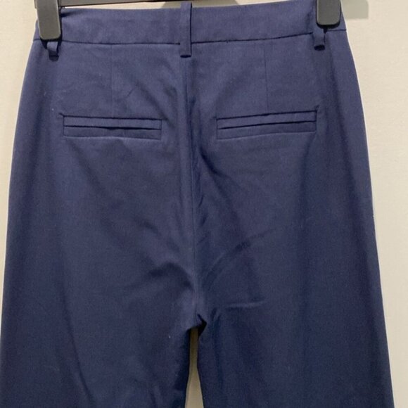 Frank and Oak Jane Navy Blue Straight Leg Pants Size 4 - Picture 7 of 13